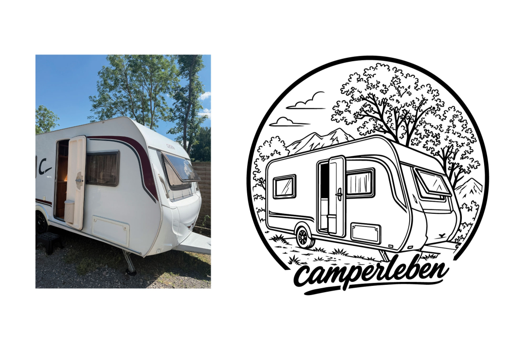 Preview: Schlüsselanhänger "Camper"